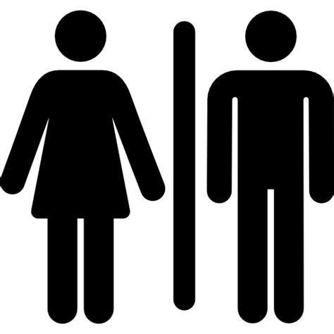 People Signs Woman Restroom Stick Man Bathroom