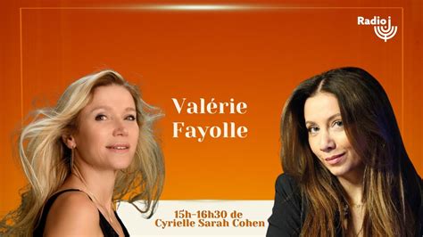 Val Rie Fayolle Est L Invit E De Cyrielle Sarah Cohen Sur Radio J Youtube