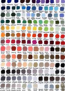 Prismacolor Color Chart By Katwynn Prismacolor Prismacolor Markers