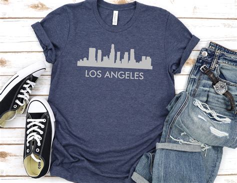 Los Angeles Shirt Los Angeles Tshirt Los Angeles T Etsy