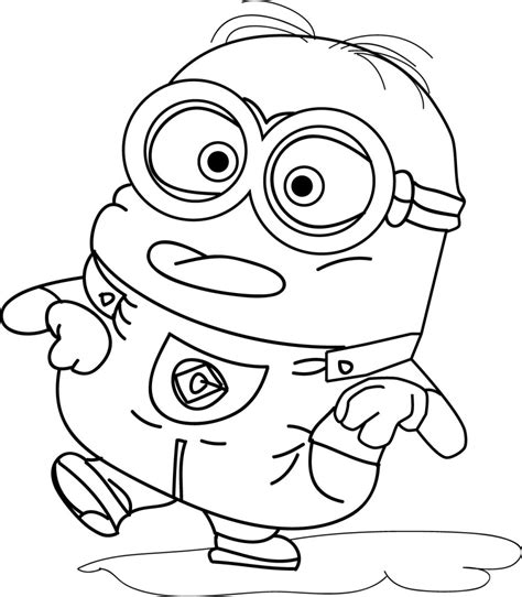 Download them or print online! Minion Coloring Pages - Best Coloring Pages For Kids