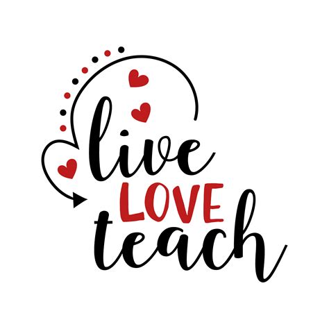 Svg Teach Love Inspire Svg Teacher Svg Files Png Teac