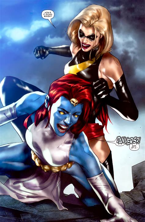 Ms. Marvel vs Mystique | Ms marvel captain marvel, Marvel vs, Ms marvel