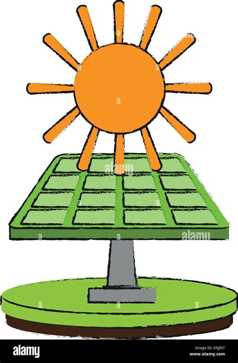 Solar Panel Energy Stock Vector Image And Art Alamy