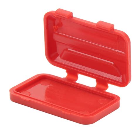 (Red)RC Car Tool Box RC Side Tool Box High Simulation Professional