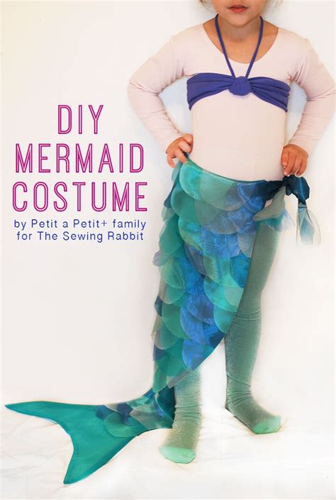 Diy Mermaid Costume The Sewing Rabbit Mermaid Costume Diy Girls