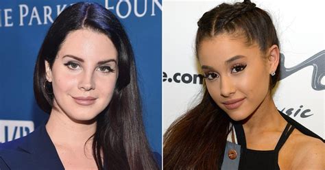 Lana Del Rey Gushes About Ariana Grandes Energy Level Shes Very Good At Not Thinking Twice