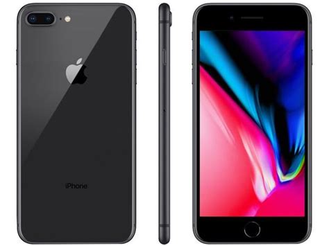 iPhone 8 Plus Apple 128GB Cinza Espacial 4G Tela 5 5 Retina Câmera