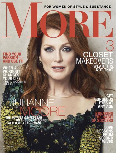 Julianne Moore More Magazine November 2014 Issue Celebmafia