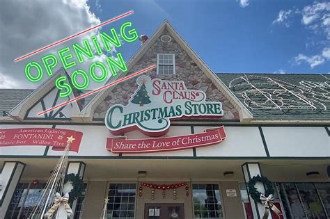 Santa Claus Christmas Store 2023 Opening Date