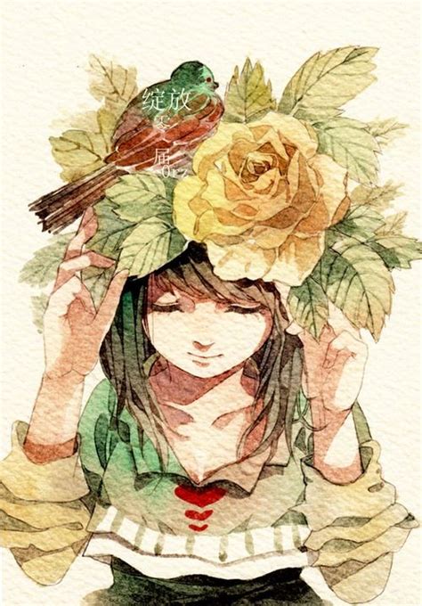 Pin By Pohnthipa Pasiri On Anime Watercolour Anime Watercolor