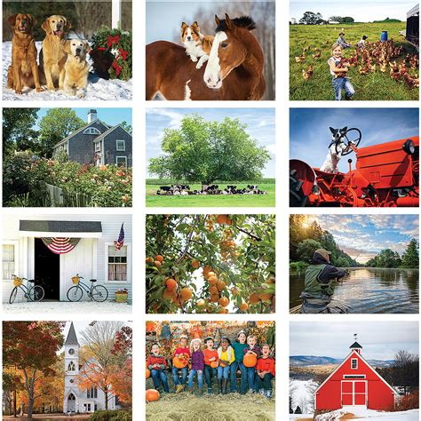 2024 Old Farmers Almanac Country Calendar 10 12 X 18 14