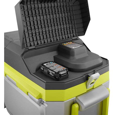 Some portable a/c units are built on wheels, making it easy to roll them from one room to another depending on where you need cool air. Ryobi cooler doubles as a portable air conditioner