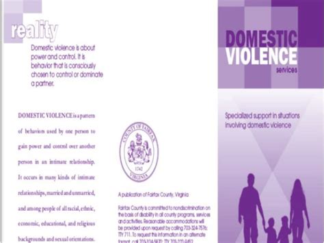 Domestic Violence Flyer Templates 8 Domestic Violence Brochure Free