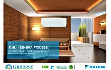 Daikin Sensira FTXC B инвертер клима со мала потрошувачка на енергија