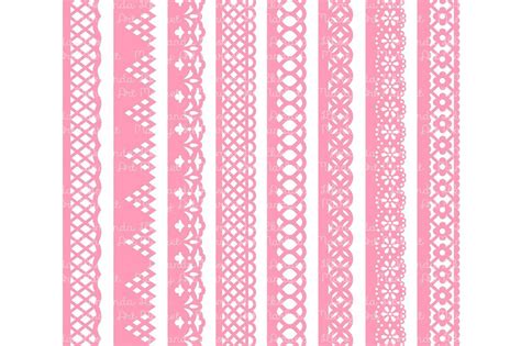 Pink Lace Borders Clipart And Vectors Clip Art Borders Clip Art