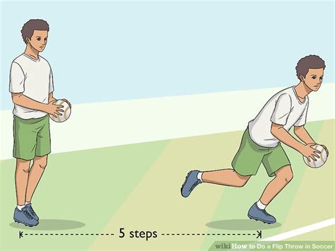 3 Ways To Do A Flip Throw In Soccer Wikihow
