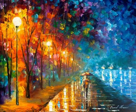 Come Around Palette Knife Oil Painting On Canvas By Leonid Afremov My