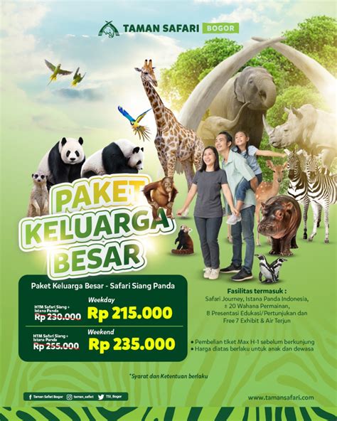 Promo Taman Safari Bogor November Diskon Hingga