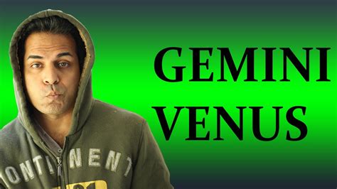 Venus In Gemini Horoscope All About Gemini Venus Zodiac Sign Youtube