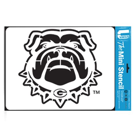 Georgia Bulldog Stencil Printable