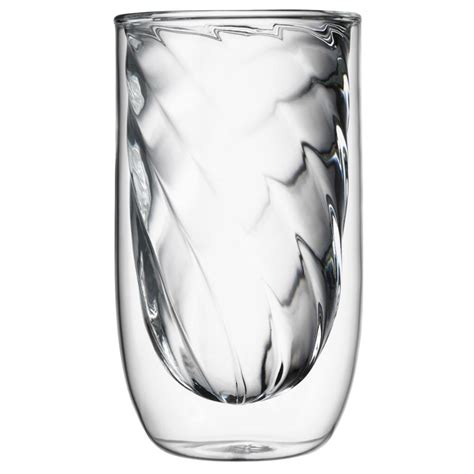 Qdo Elements Set Of 2 Double Walled Glasses Fire 350ml