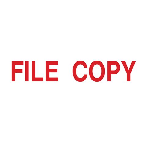 File Copy Stamp