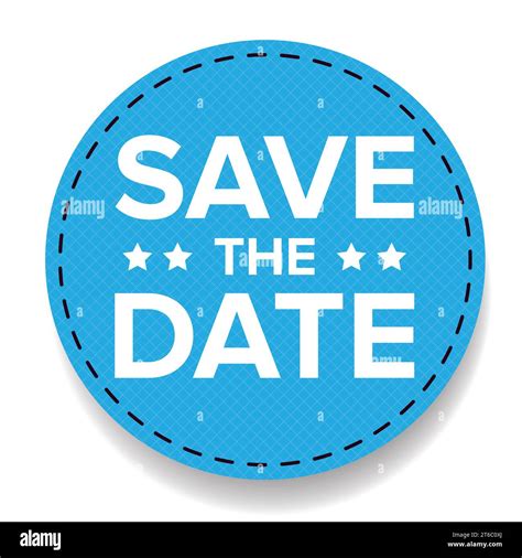 Save The Date Label Vector Stock Vector Image And Art Alamy