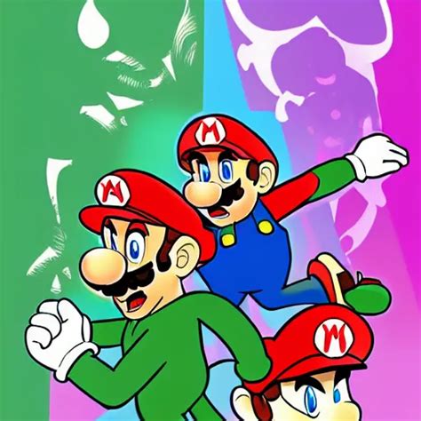 Mario And Luigi By Josan Gonzales Stable Diffusion Openart