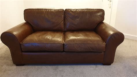 Laura Ashley Leather 2 Seater Sofa In Southsea Hampshire Gumtree