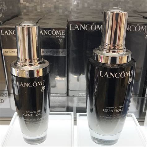 After cleansing, apply your serum as the first step in your routine, in the morning and at night. LANCOME Genifique Advanced Serum 100ml (Duty Free ...