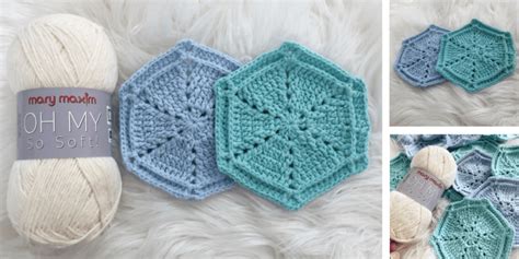 Free Crochet Hexi Pattern Sand Dollar Hexi Life And Yarn