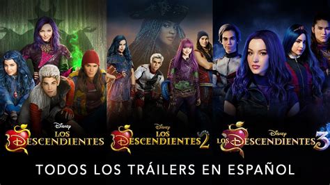 Los Descendientes Saga Todos Los Trailers 2015 2019 Disney