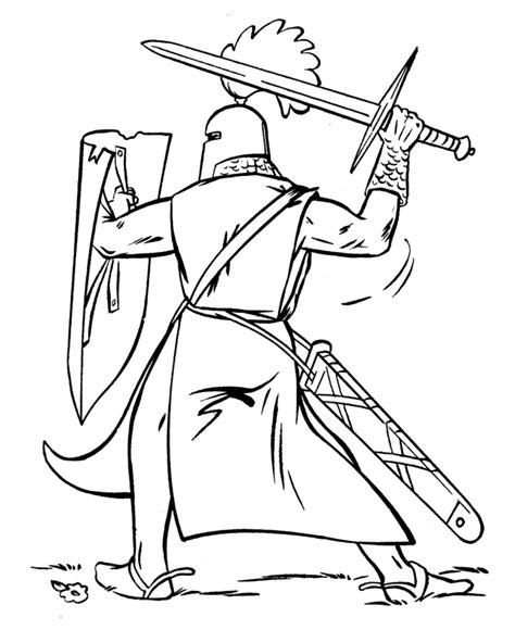 Top 10 knight coloring pages for kids. Knight coloring pages to download and print for free
