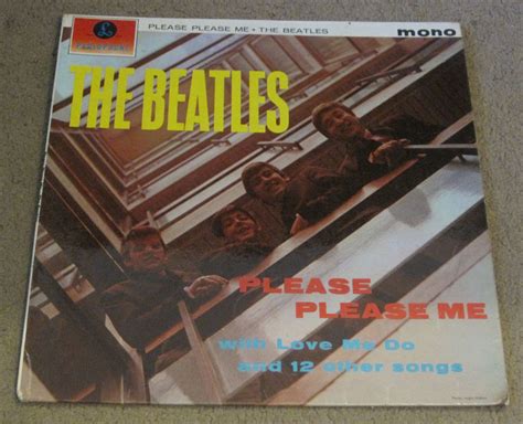 The Beatles Please Please Me Lp Uk Mono Parlophone Pmc 1202 1963 Rare Auction