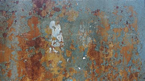 Corroded Metal Background Rusty Metal Background With Streaks Of Rust