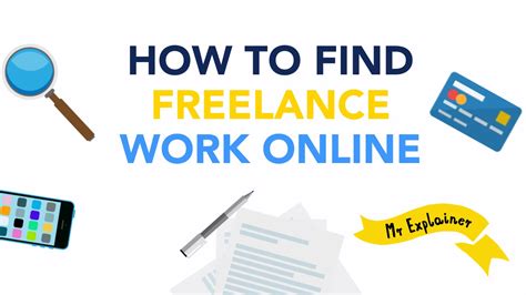 How To Find Freelance Work Online Youtube