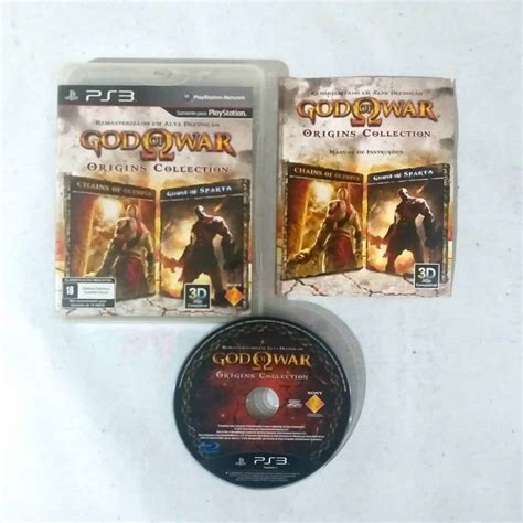 God Of War Origins Collection Jogo Ps3 Playstation 3 Casa Do