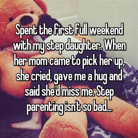 Spent The First Full Weekend With My Step Daughter When Her Mom Came To Pick Her Up She Cried