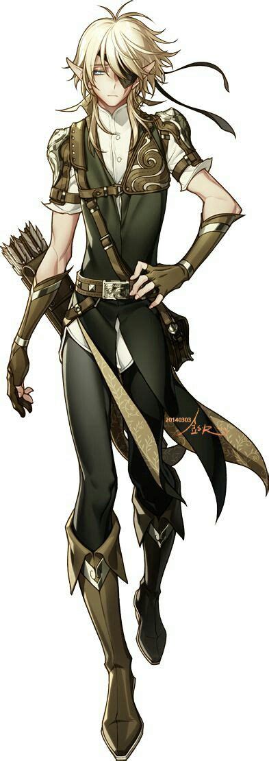 Pin By Pika On Character Anime Elf Fantasy Art Men Character Design