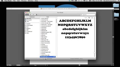 How To Install Fonts In Illustrator Cs Graphic Design And Photoshop