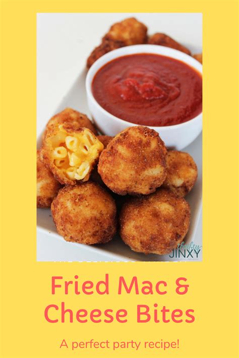 Fried Macaroni And Cheese Bites Recipe Thrifty Jinxy