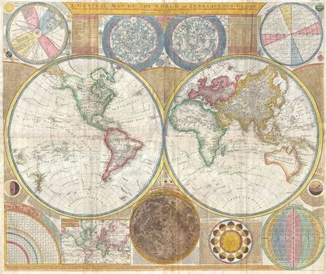 La Cartografía Mundial A Través De Los Mapas Antiguos Geografía Infinita
