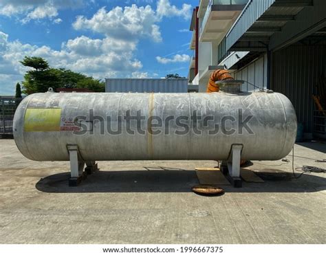 Unfired Pressure Vessel Lpg Gas Storage Stock Photo 1996667375