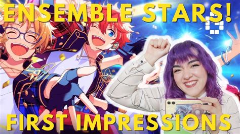 Playing Ensemble Stars For The First Time Youtube