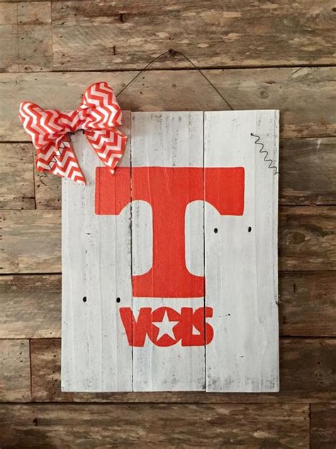 Tennessee Vols Sign Vols Decor Tennessee By Countryclutterhome