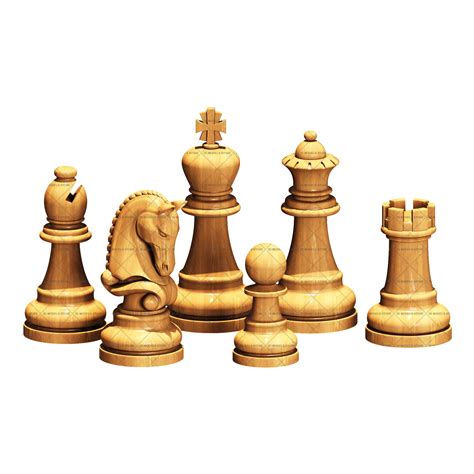 Chess Set 3d Model Free