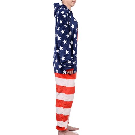 American Flag Onesie Adults Costumes Pajamas Kigurumi Allonesie