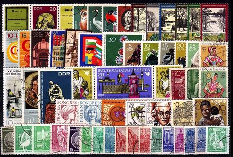 Lots Sammlungen Von Briefmarken Aus Der Ddr G Nstig Kaufen Ebay
