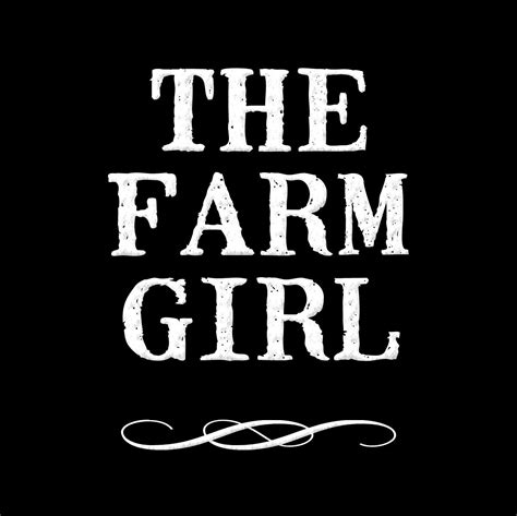 The Farm Girl Carina